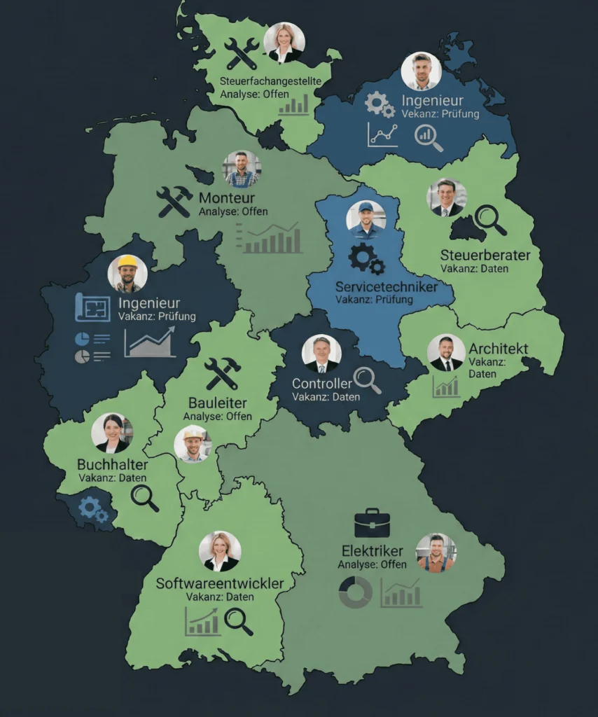Deutschlandkarte – Standorte und Reichweite Lutz & Haan